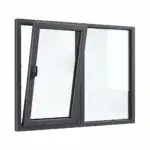 Aluminium Double Flush Casement Style 4