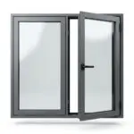 Aluminium Double Flush Casement Style 3
