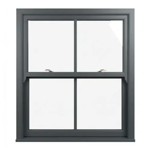 Aluminium Sliding Sash Window with Central Astragal Bar