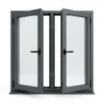 Aluminium Double Flush Casement Style 2