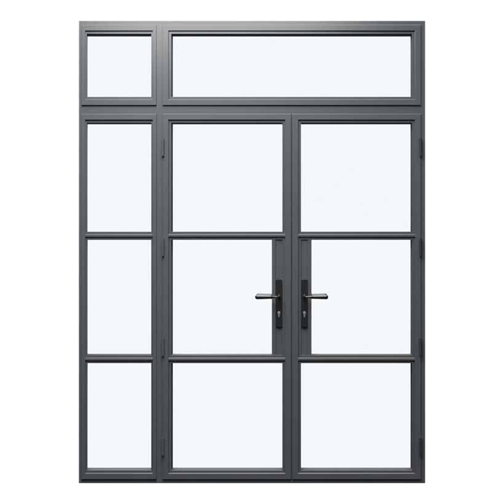 Heritage-External-French-Doors-Side-Panel-Left-Toplight.png Aluminium Heritage style 14 - Image 1