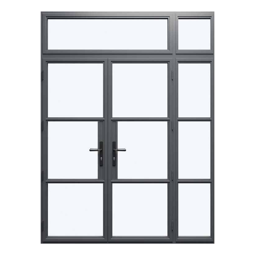Heritage-External-French-Doors-Side-Panel-Right-Toplight-.png Aluminium Heritage style 15 - Image 1