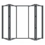 Aluminium Bifold Style 6