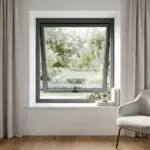 Aluminium Single Flush Casement Style 3 - Image 2
