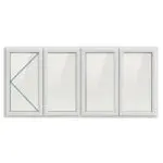 Four Panels Casement Style 7 - Image 2