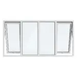 Four Panels Casement Style 2