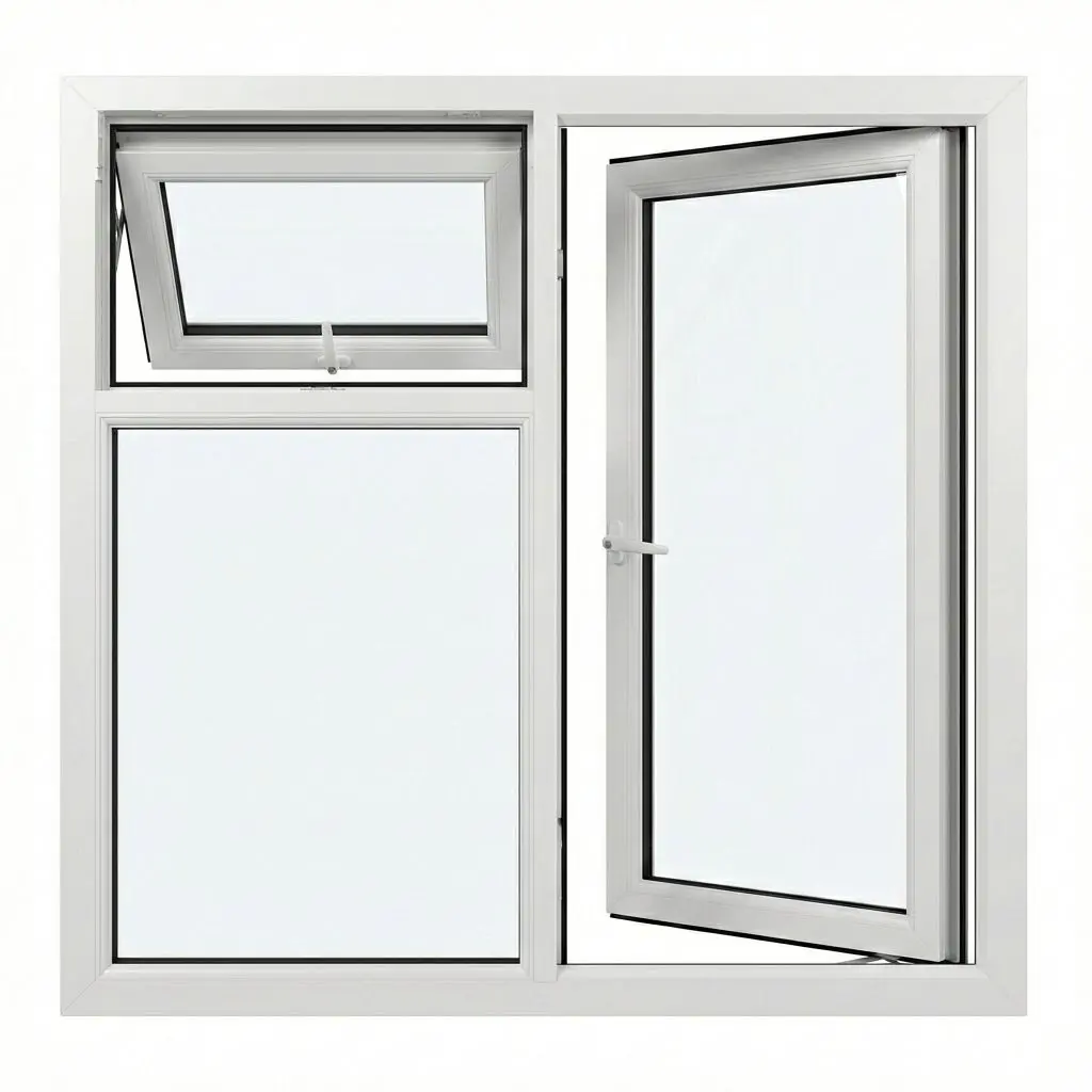 top-vent-and-side-hung-opening-upvc-casement.jpg Double Casement Style 1 - Image 1