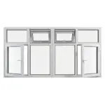 Four Panels Casement Style 5