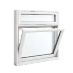 Single uPVC Flush Casement Window Style 7
