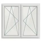 UPVC Double Tilt & Turn Style 1 - Image 2