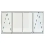 Four Panels Casement Style 1 - Image 2