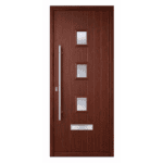 3 Square centre Composite Front Door