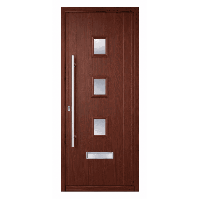 3 Square centre Composite Front Door
