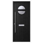 Circle Glazed Composite Front Door