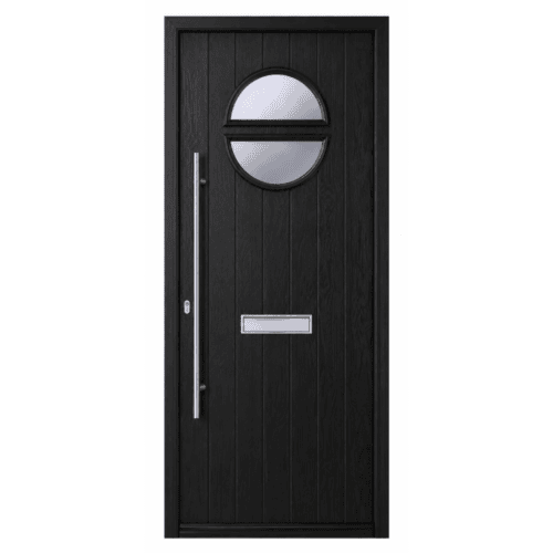 Circle Glazed Composite Front Door