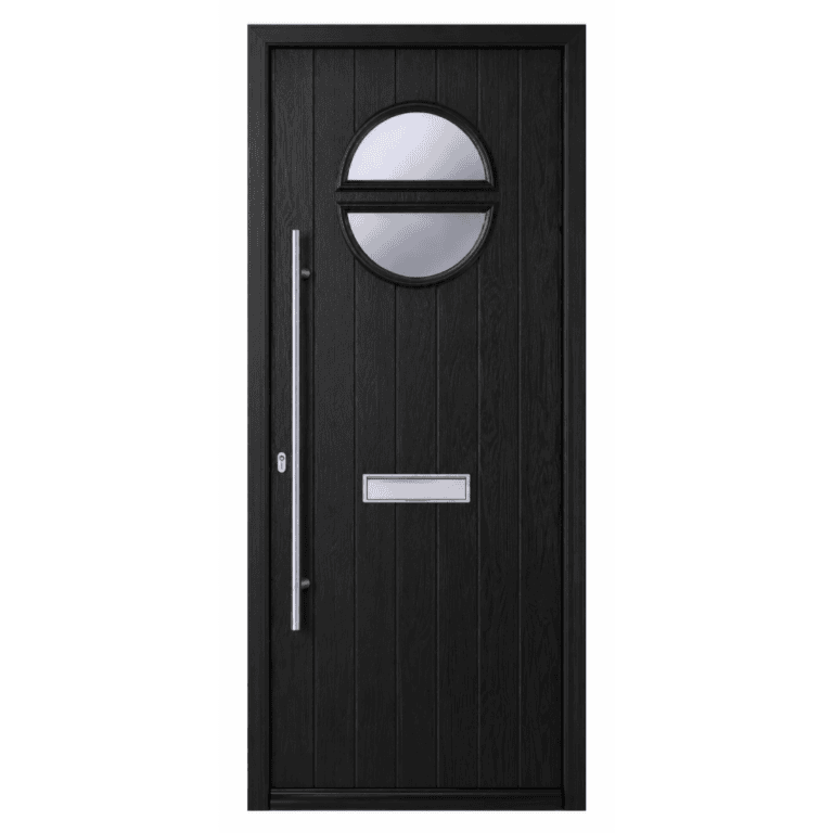 Circle Glazed Composite Front Door
