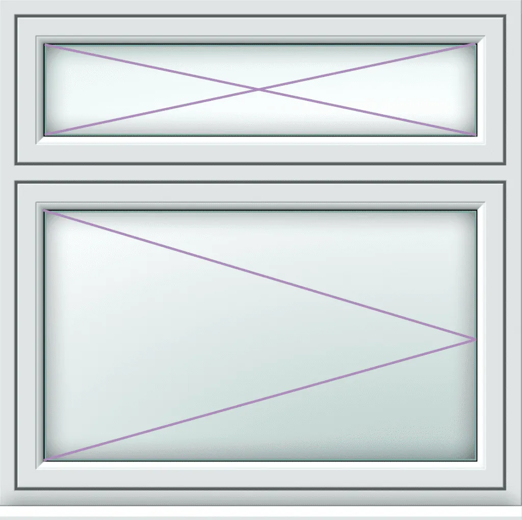 10-1024x1020-1.webp Single uPVC Flush Casement Window Style 10 - Image 1