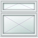 uPVC Flush Casement Window Style 6 - Image 2