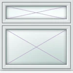 uPVC Flush Casement Window Style 5 - Image 2